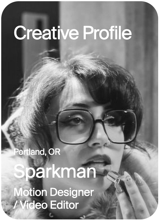 CREATIVE PROFILE Portland Sparkman