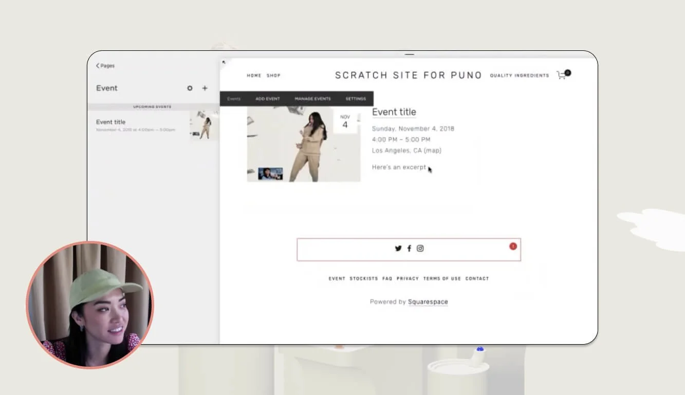 Customizing Squarepace 7.0 sites