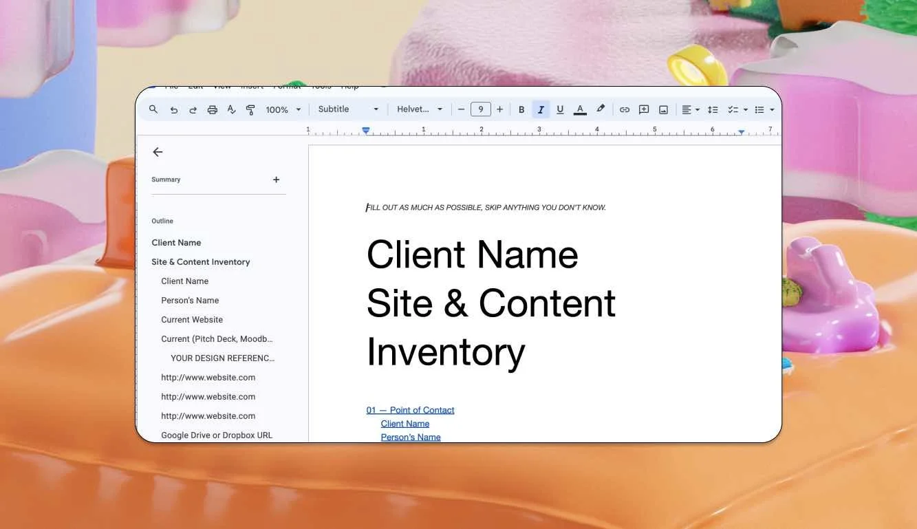 Finding Content for Clients