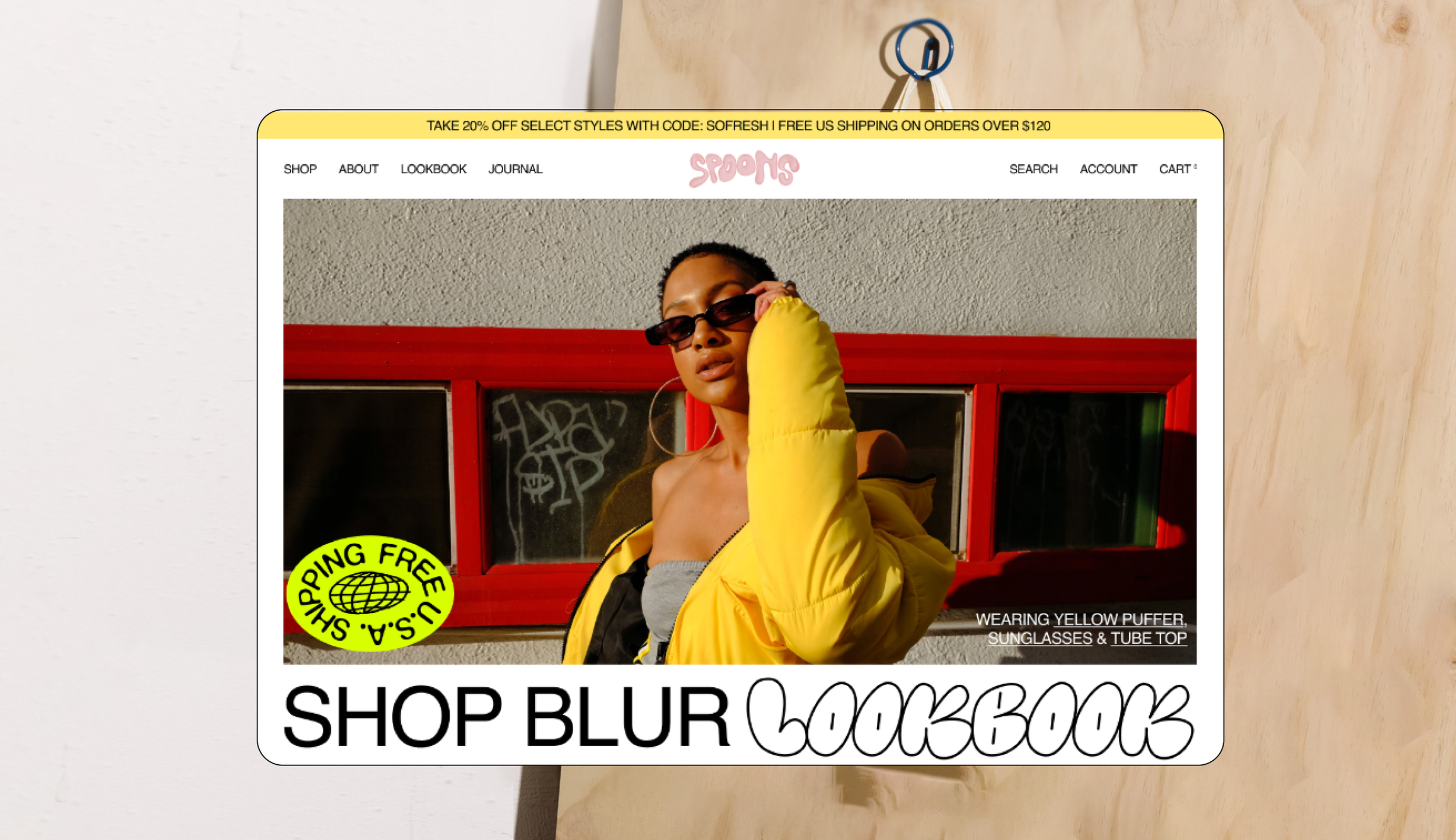 SPOONS Mockups &amp; Materials