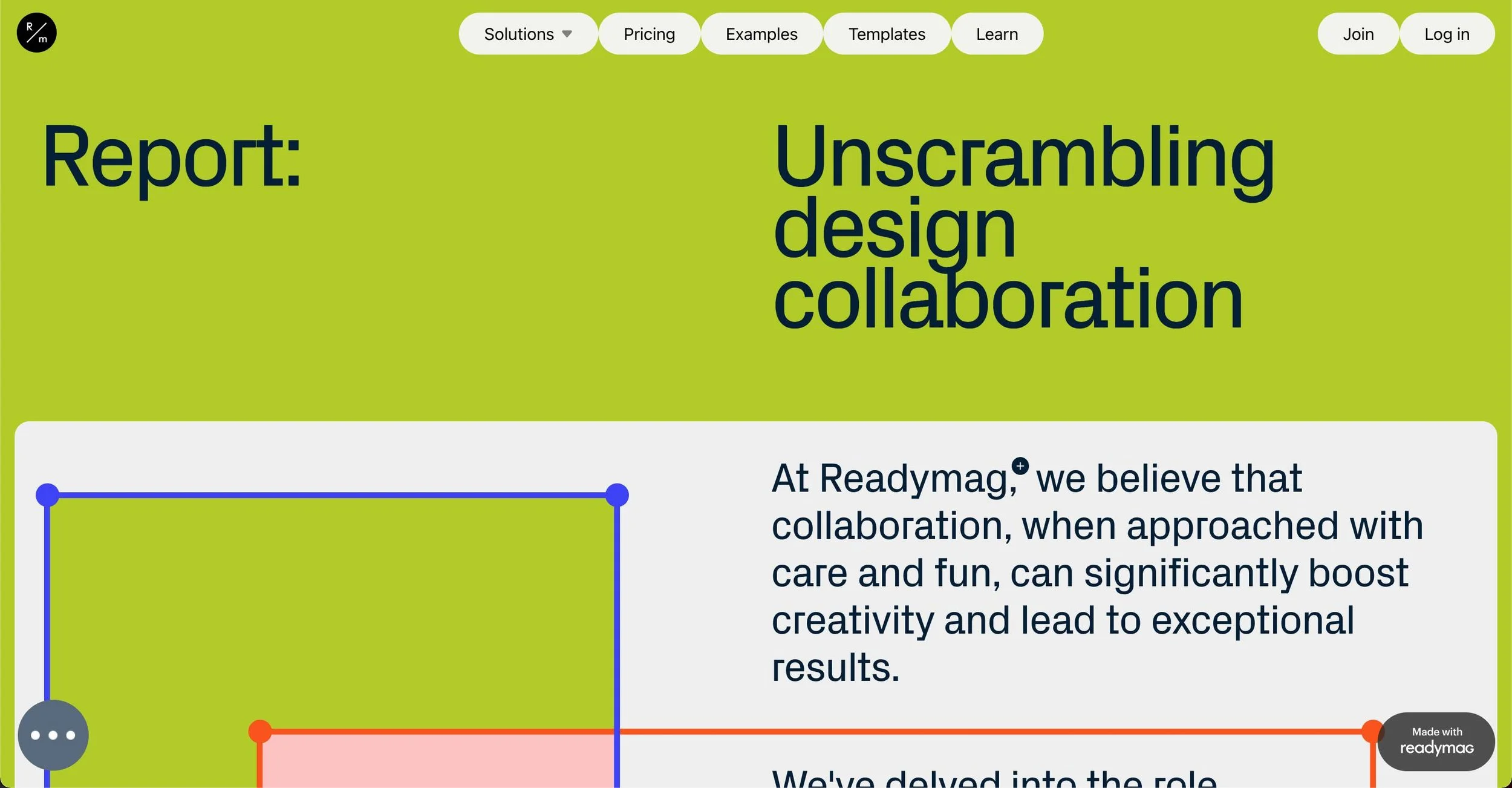 Readymag: Design Collaboration Report