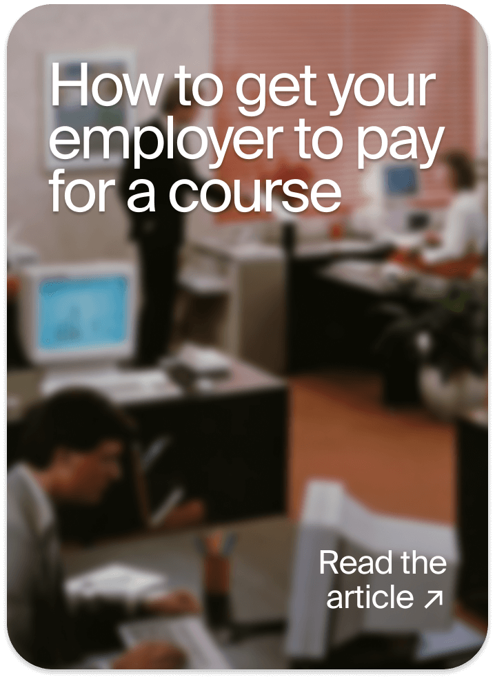 How to get your employer to pay for a course 2-7-24
