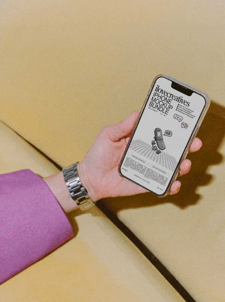 Digital Goods: iPhone Mockup Bundle