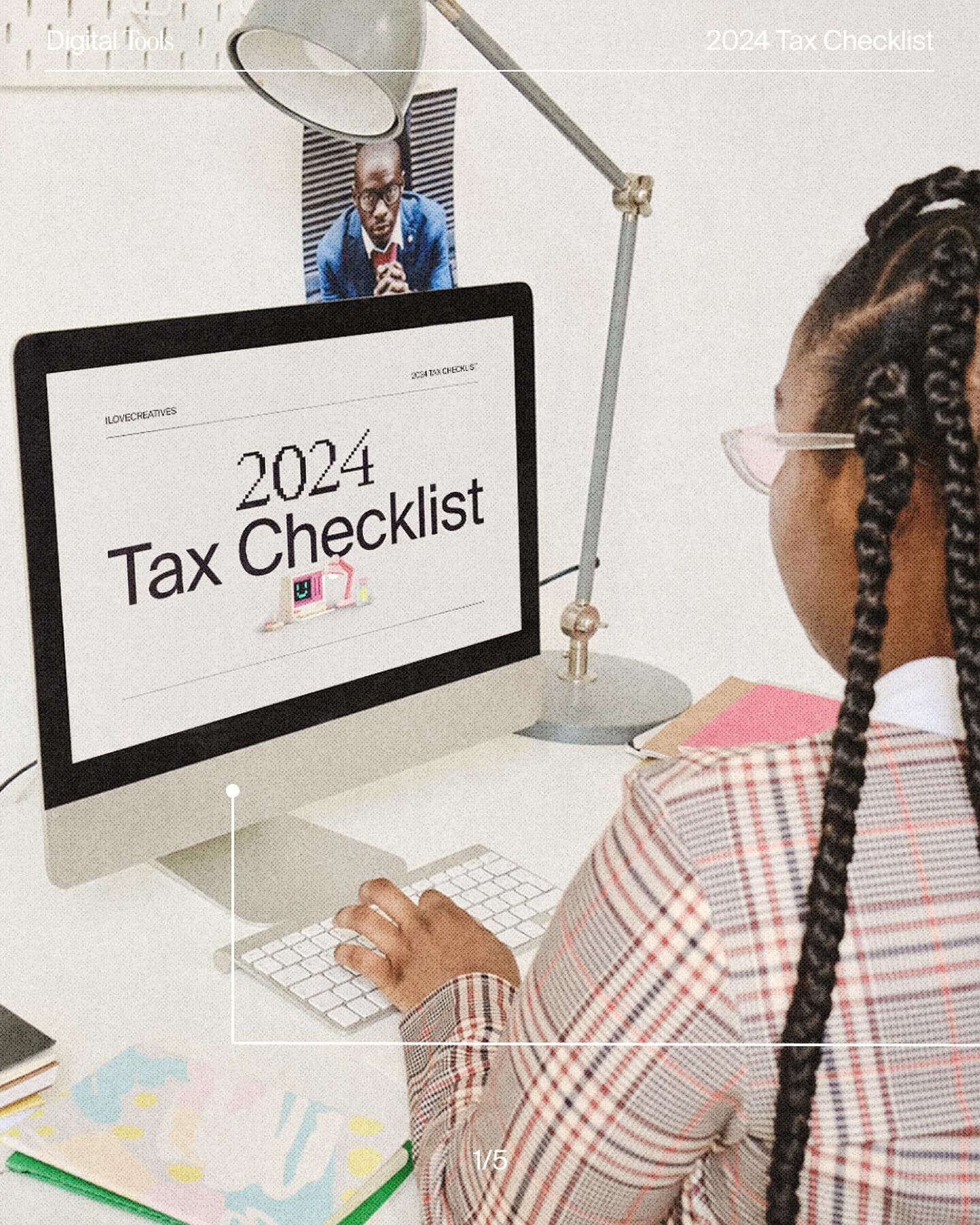 We hope you&rsquo;re rounding up allll your 1099&rsquo;s, because it&rsquo;s Tax Season! 💸 Before you panic (don&rsquo;t worry, we gotchu), we put together a quick 2024 Tax Checklist for freelancers and small business owners to remind you of what yo