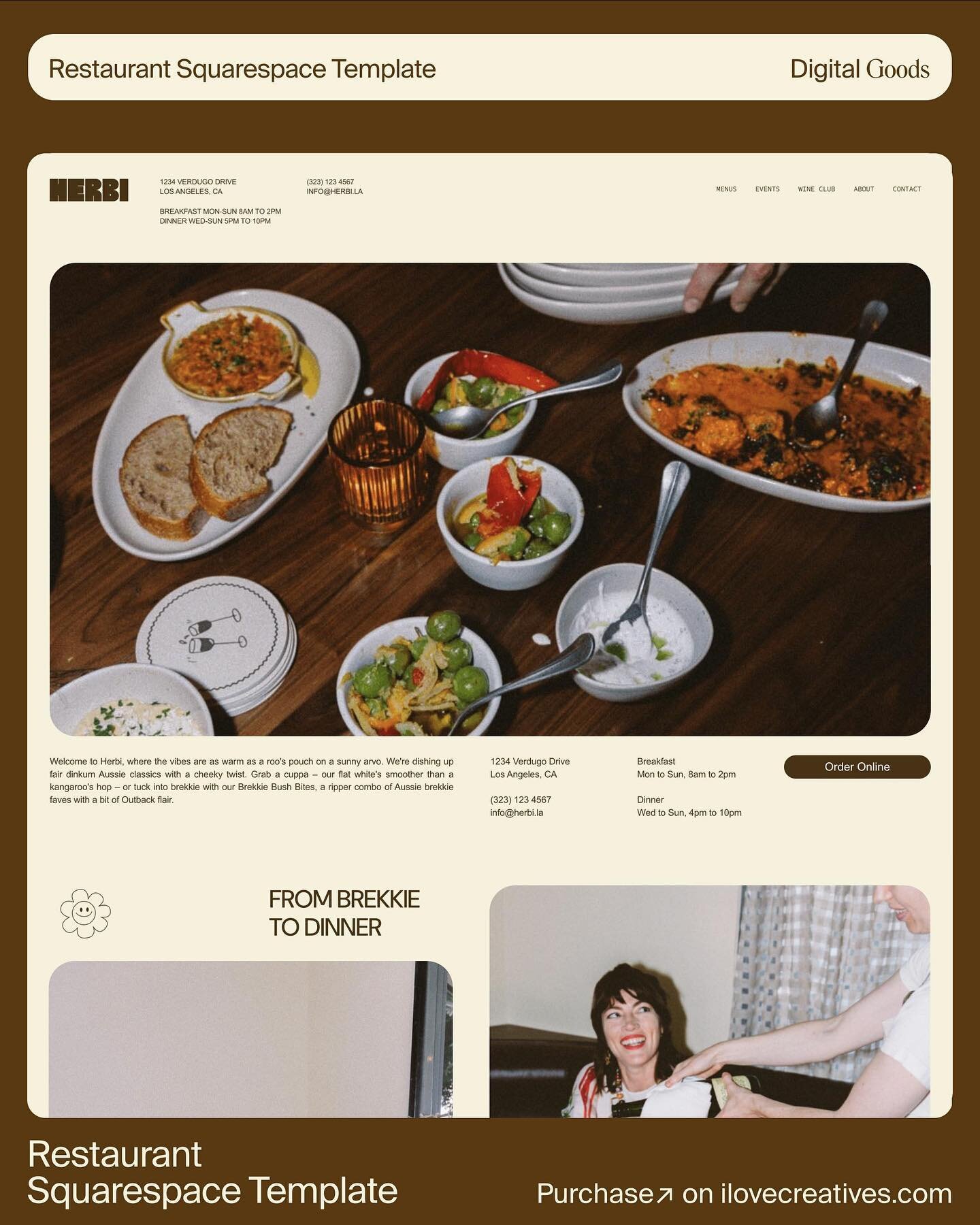 Ding, ding, ding 🛎&nbsp;Fresh Restaurant Squarespace Template comin&rsquo; right uppp 🍕

Launching a new restaurant business or looking to revamp the web for your neighborhood&rsquo;s go-to spot? We know how crucial it is for your restaurants to be