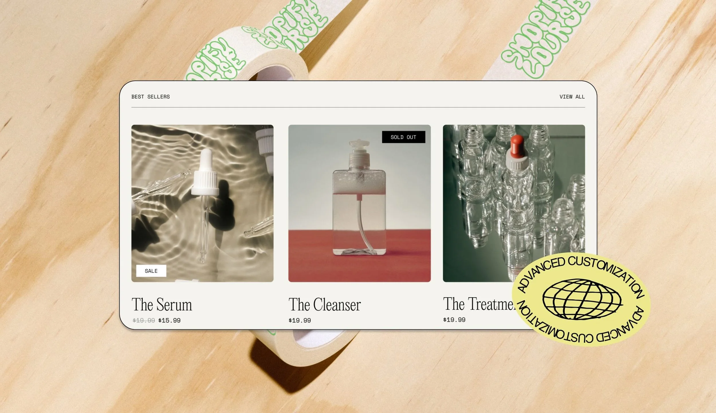 Add a Custom Dropdown for Sold Out Badge (Theme Settings)