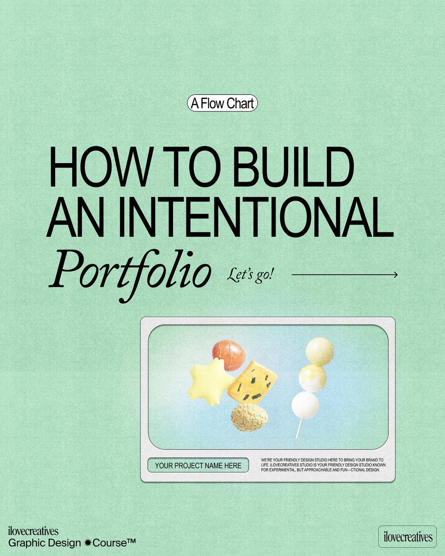 Stuck on what to include in your portfolio? Our designers at @ilovecreatives.studio offer some guidance for building a strong, intentional portfolio that aligns with your personal growth goals 🌻

You might feel inclined to put every single project i