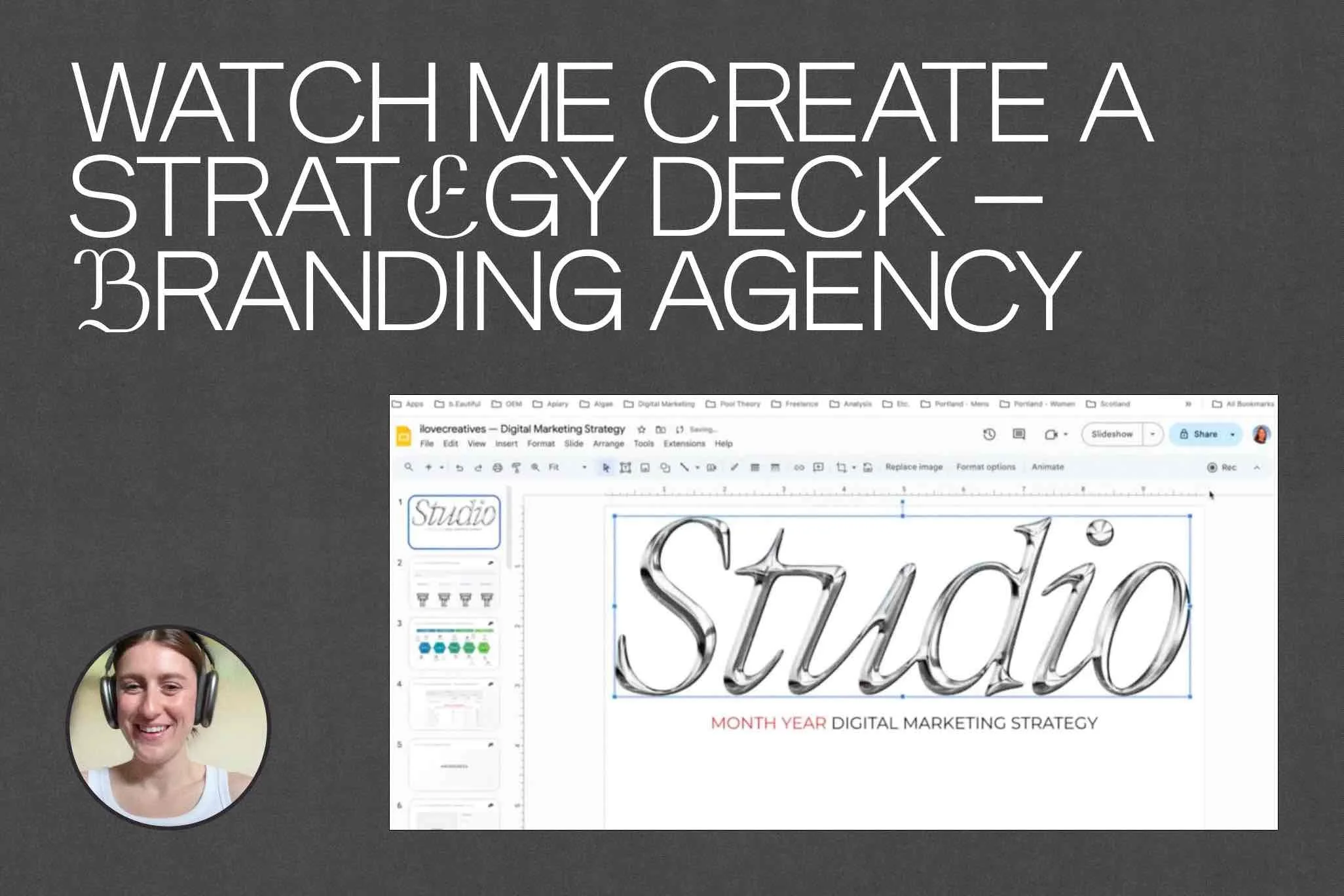 Watch Me Create a Strategy Deck - Branding Agency