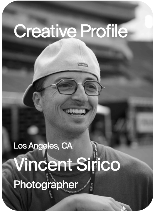 CREATIVE PROFILE Los Angeles Vincent Sirico