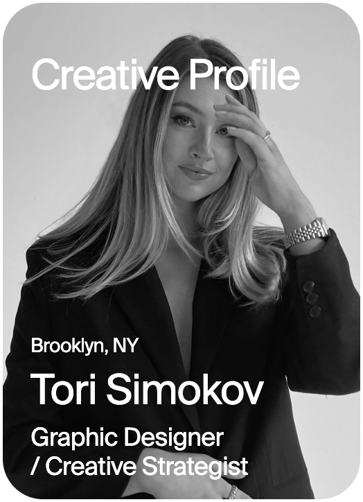 CREATIVE PROFILE Brooklyn Tori Simokov 11-26-24