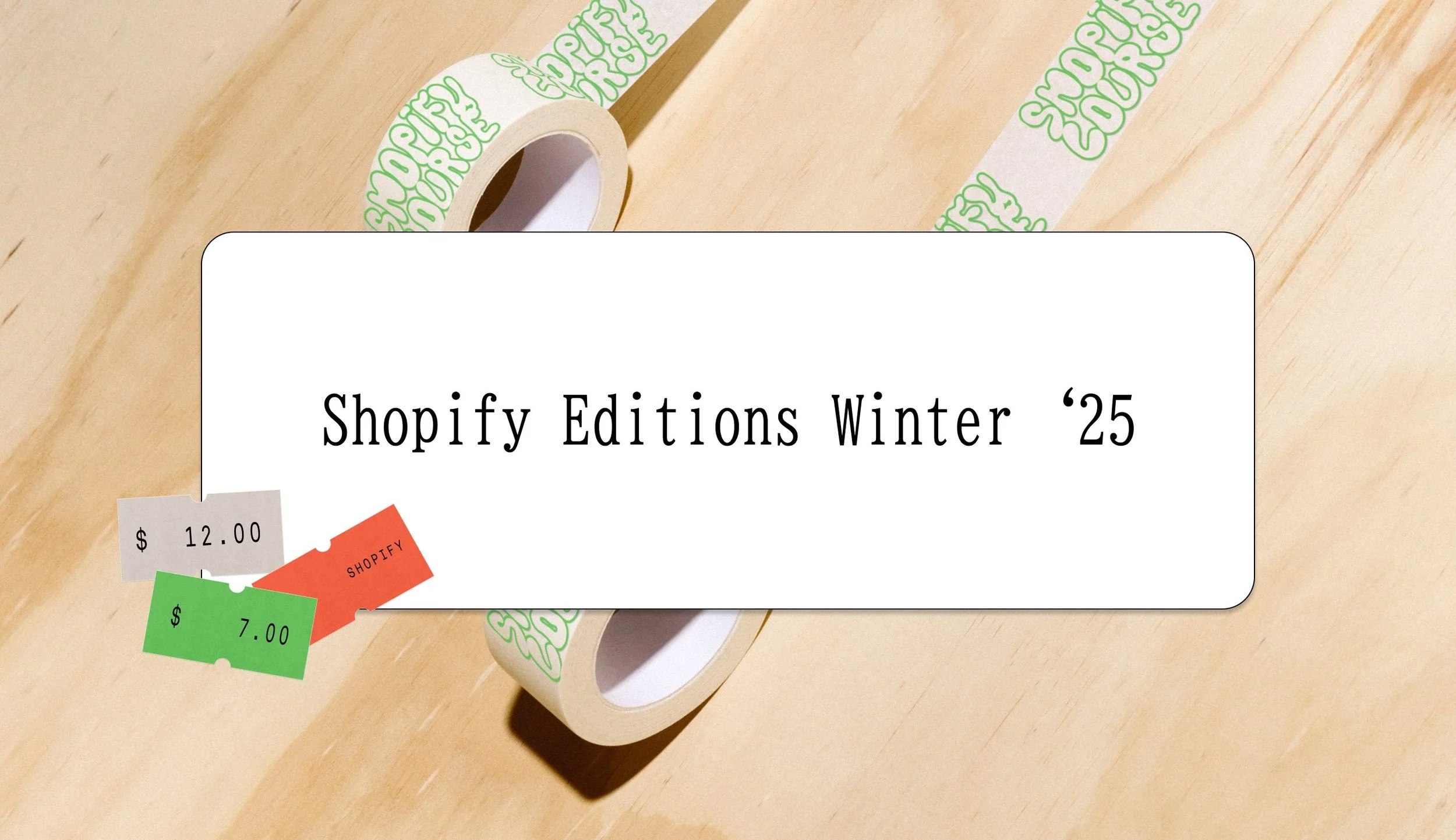 Shopify Editions Winter ‘25