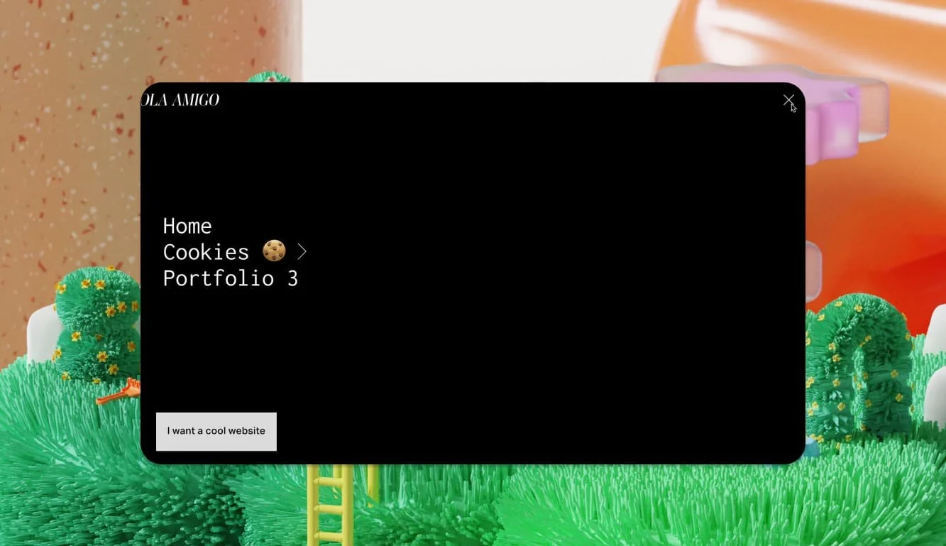 Showing Mobile Menu on Desktop