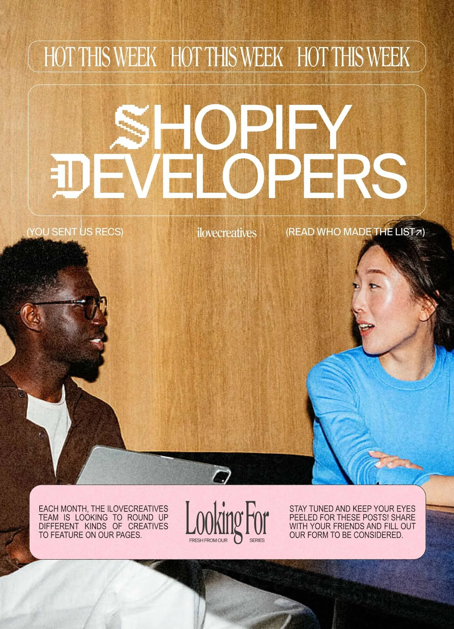 Looking For: Shopify Developers 5-13-25