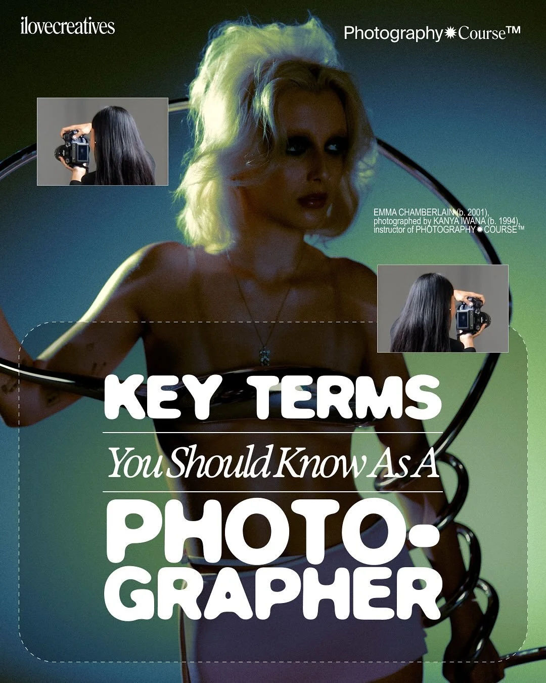Swipe to learn how adjusting aperture, shutter speed, depth of field, white balance, and focal length can impact your photos 🎞️

Wanna learn more at your own pace? The Photography Course taught by @kanyaiwana goes DEEP into the technicalities while 