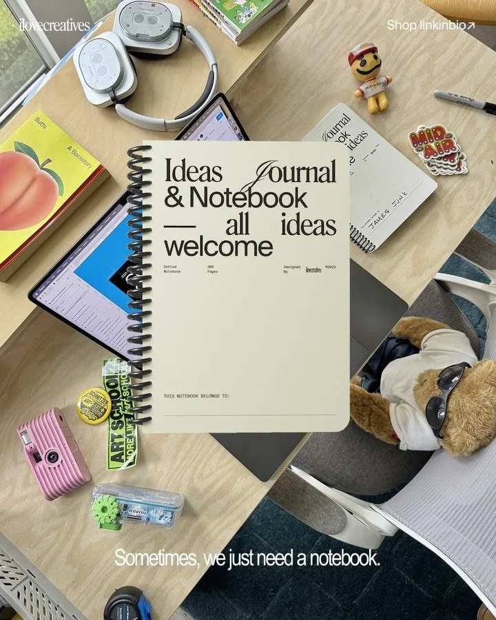 Notebooks, planners, and more to sweeten up your WFH office, desk, cafe set-up, or any workspace 📓🫧
Shop for you or a friend at the linkinbio 🛒
