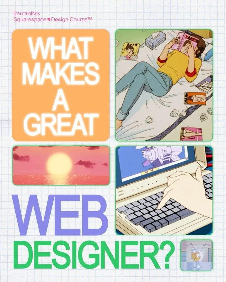 Are you&nbsp;a proactive web designer? Swipe to read how you can improve your practices for your clients 🌐

We teach you how to be on top of your design game to land clients in the Squarespace Design Course. Comment &ldquo;web,&rdquo; and we&rsquo;l