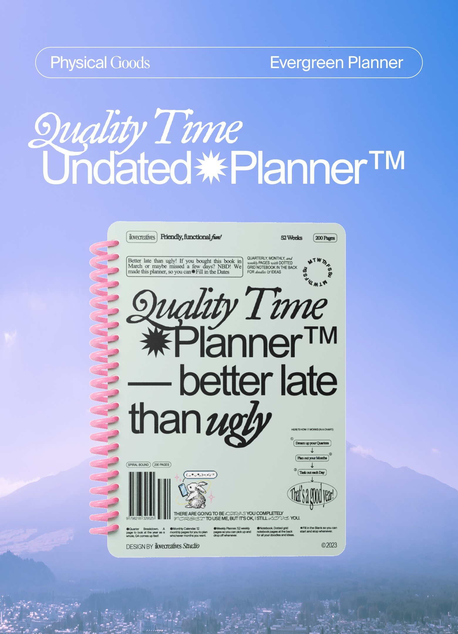 ilovecreatives Evergreen Planner 11-26-25