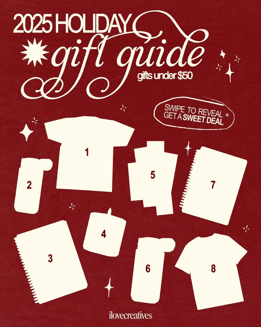 Swipe to unveil our 2025 holiday gift guide 🎁

We&rsquo;re doing a special 20% sale on all physical goodies&mdash;use code GIVE20 at checkout to secure the deal 💖

Shop at the linkinbio.