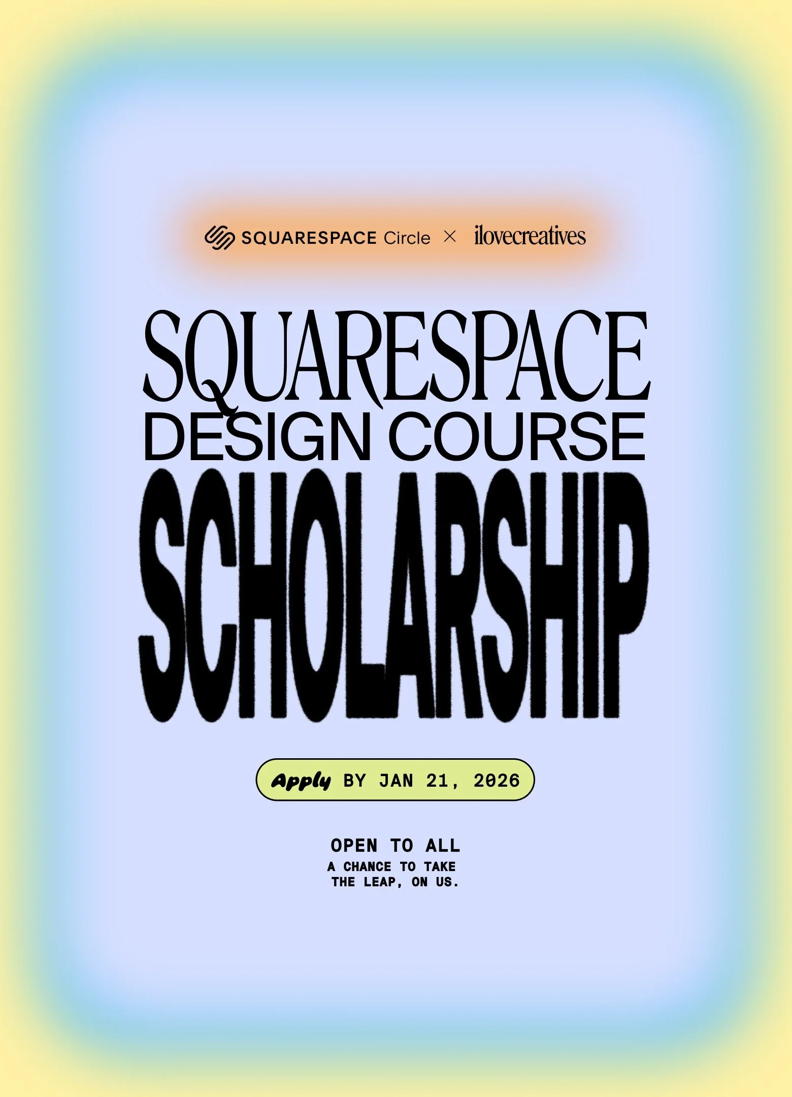 Squarespace Design Course Scholarship 12-17-25