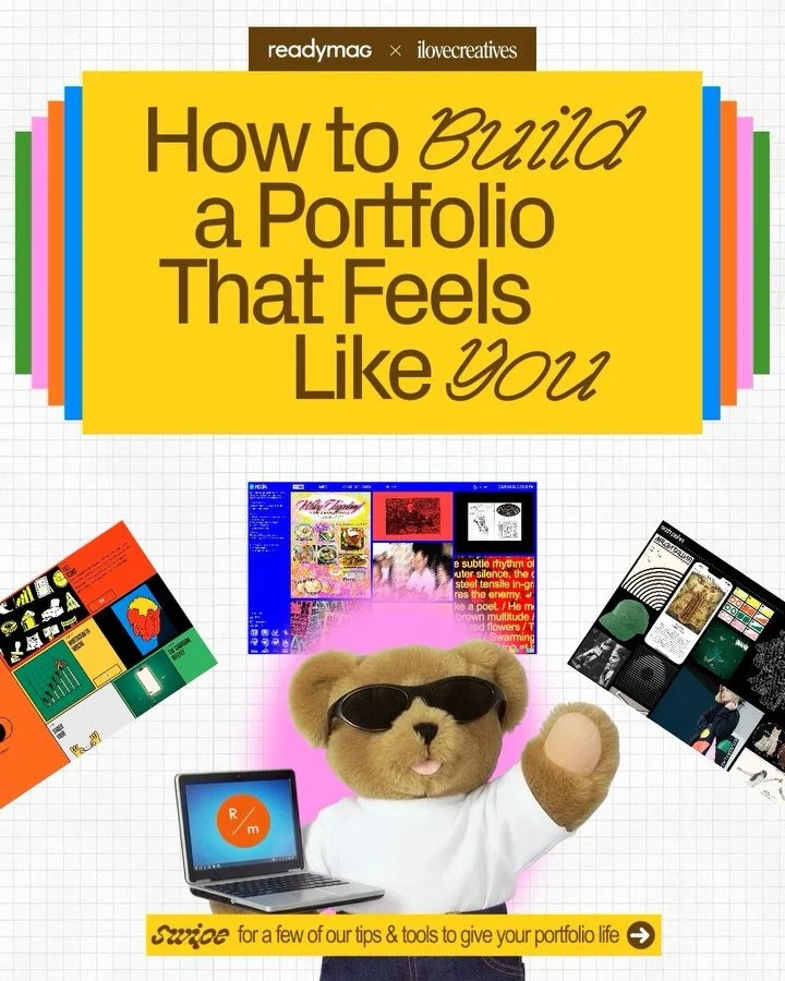 New year, fresh perspective💡&nbsp;Before setting bigger creative goals, it&rsquo;s worth asking: does your portfolio represent where you&rsquo;re headed or where you used to be? 💭

@ilovecreatives partnered with @Readymag to create a practical guid