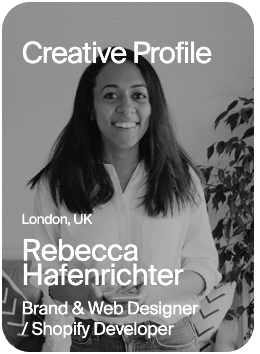 CREATIVE PROFILE London Rebecca Hafenrichter