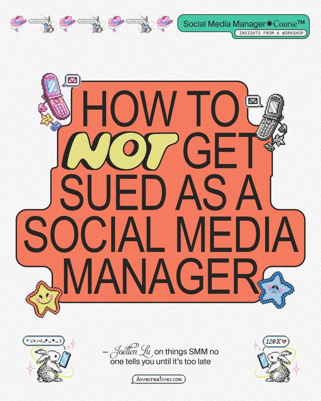 Are you taking the extra precaution to make your brand content legal-proof? ⚠️&nbsp;Swipe to read Social Media Manager Course Instructor @joellenlove&rsquo;s tips for how to NOT get sued 👀

For more in-depth guidance on how to become the social medi