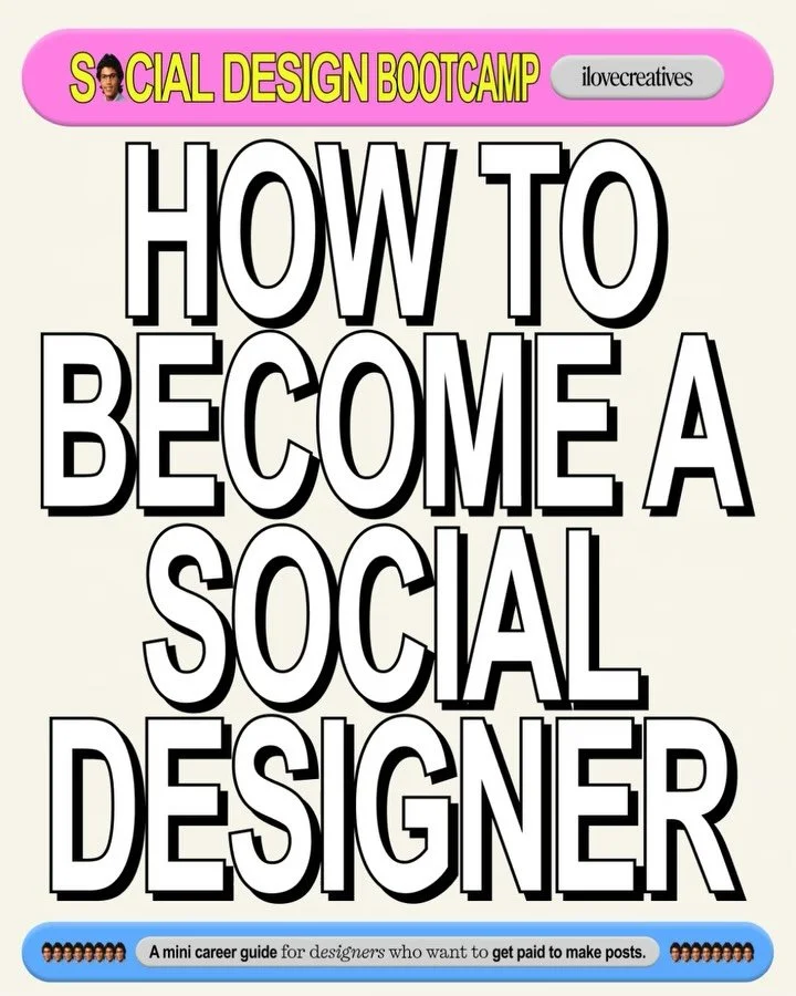 Design social content for quick consumption, like this carousel! 🤝&nbsp;Swipe to read our breakdown on what social design entails, how much social designers can make, and the types of roles where this skill is in HIGH demand 📈

You could learn the 