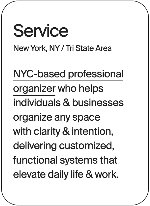 SERVICE New York Marianna Kathryn 31028