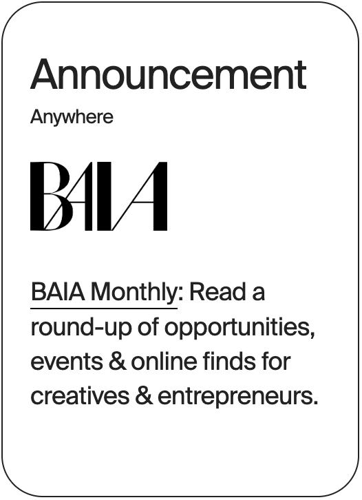 ANNOUNCEMENT Anywhere Baia 31085