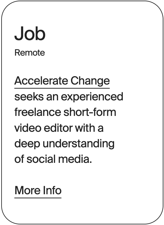 JOB Remote Accelerate Change Editor 31024