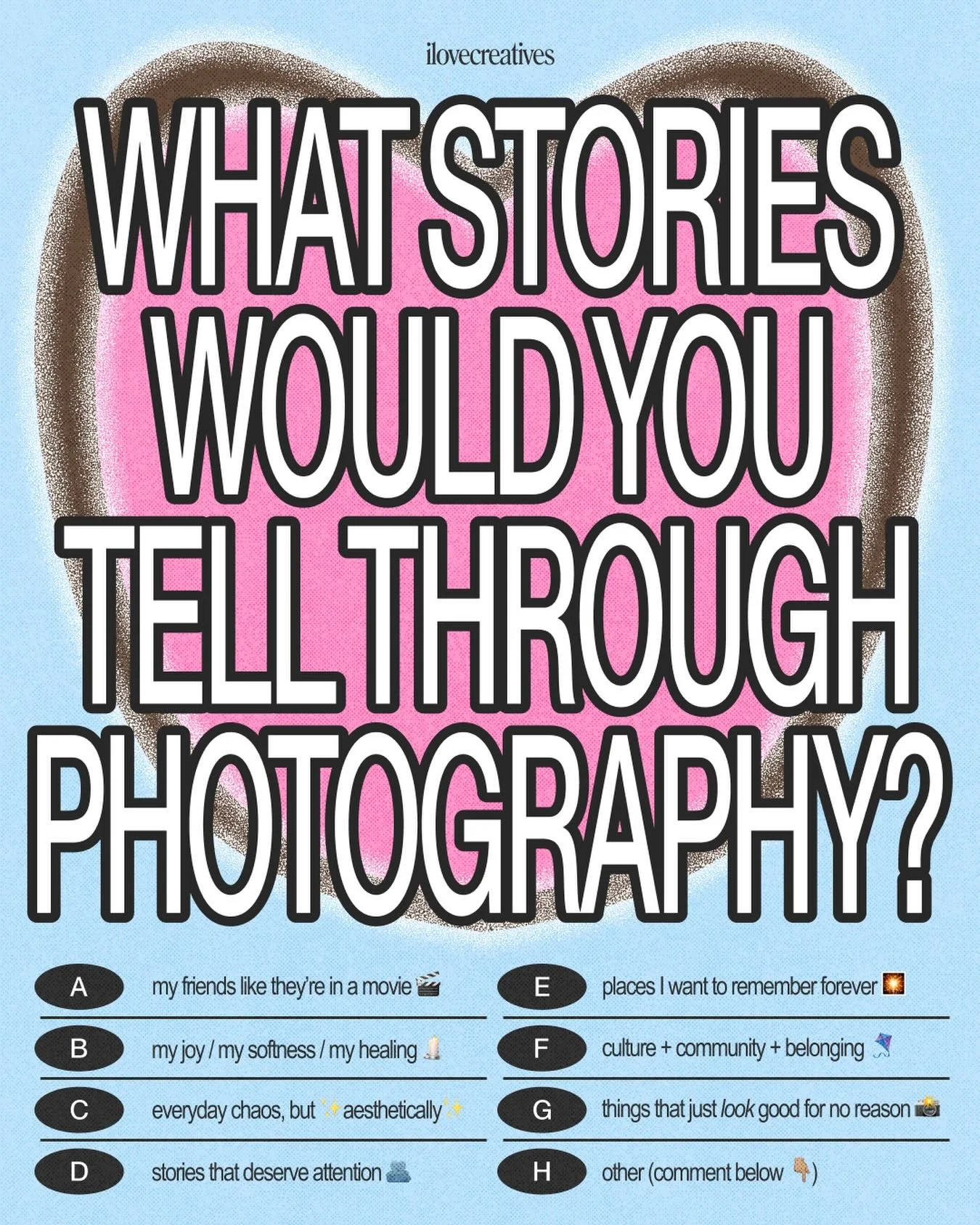 What compels you to take photos? Comment your choice(s) below 📸