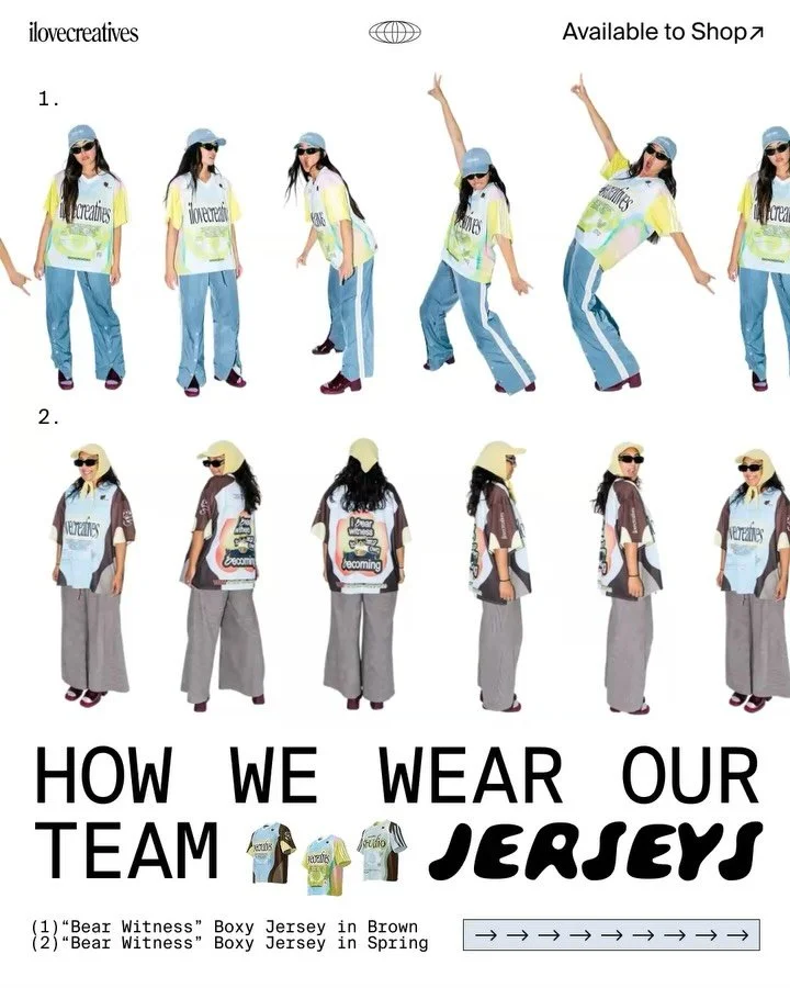 Between the Olympics and the Super Bowl, if you want one more team to root for&hellip; 😉

You can rep ilovecreatives too. Get your own jersey at the linkinbio 🏈