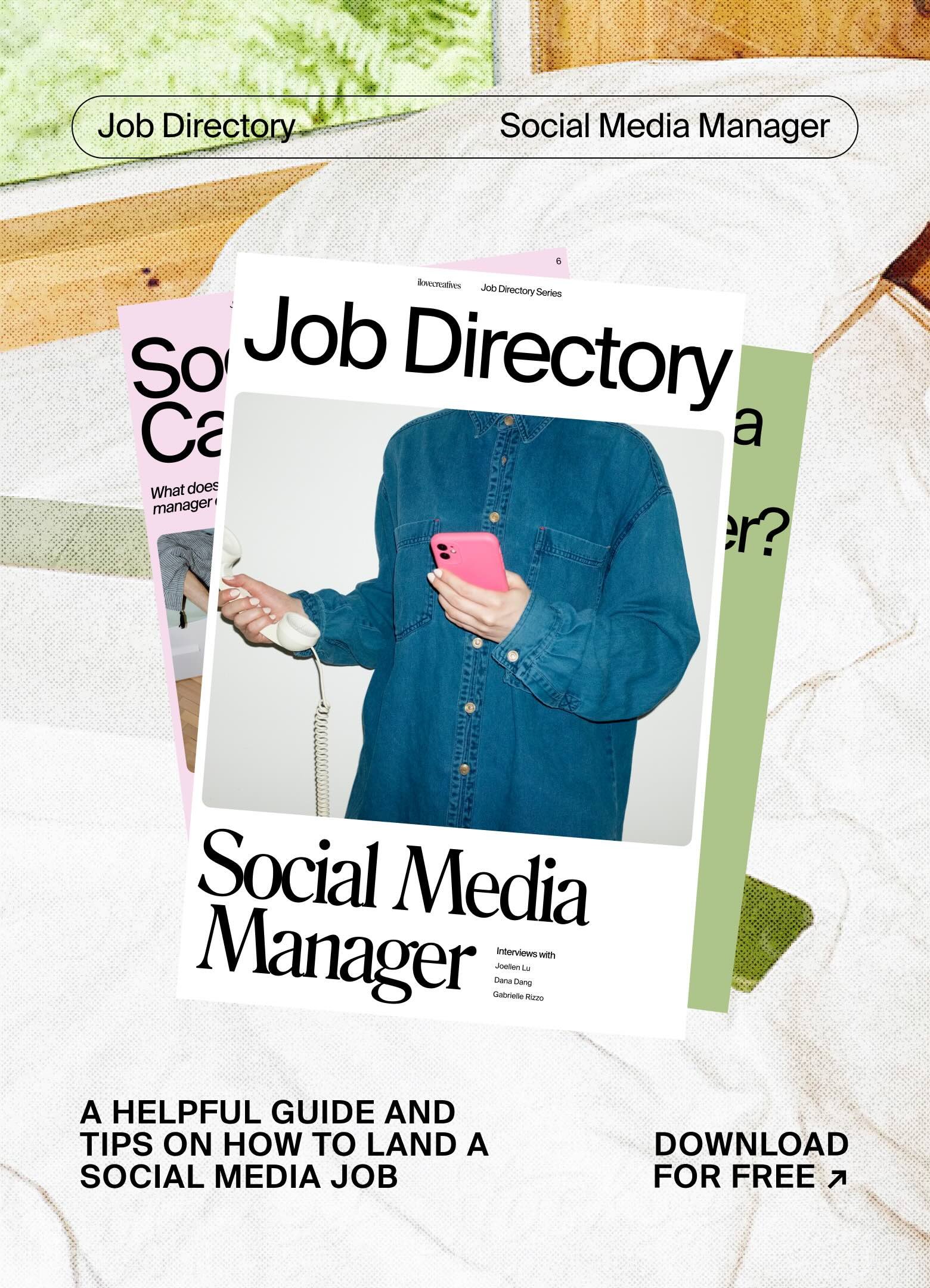 Job Directory: Social Media Manager 2-18-26