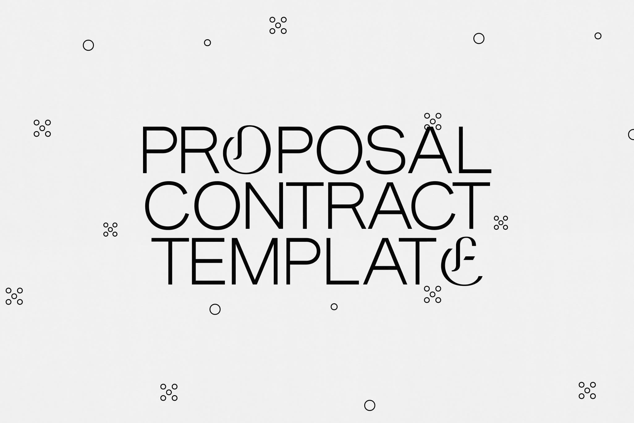Proposal / Contract Template
