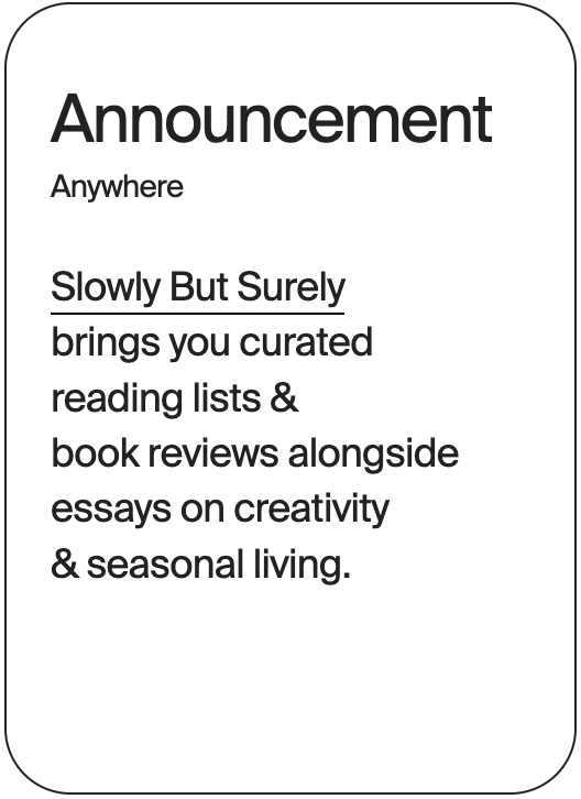 ANNOUNCEMENT Anywhere Slowly But Surely 31363