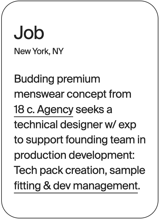 JOB New York 18 c Agency Technical Designer 31353