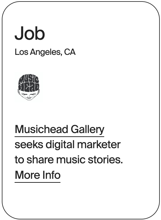 JOB Los Angeles Musichead Gallery Digital Marketer 31416