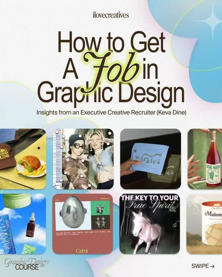 Are you setting yourself up for success in the graphic design job market? Swipe to read what creative recruiters look for when reviewing candidates 👀

Shoutout to Keva Dine , Founder and Executive Creative Recruiter at The Keva Dine Agency&trade; (@