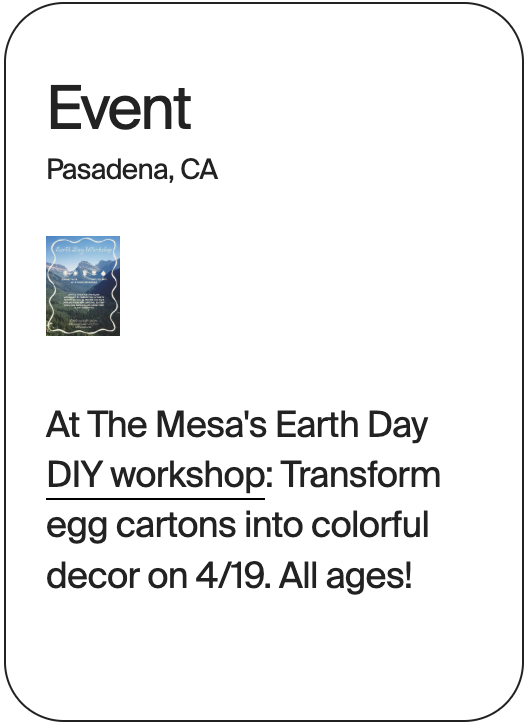 EVENT Pasadena Atelier Earth Day 31649