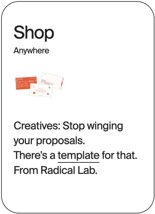 SHOP Anywhere Radical Lab 31655