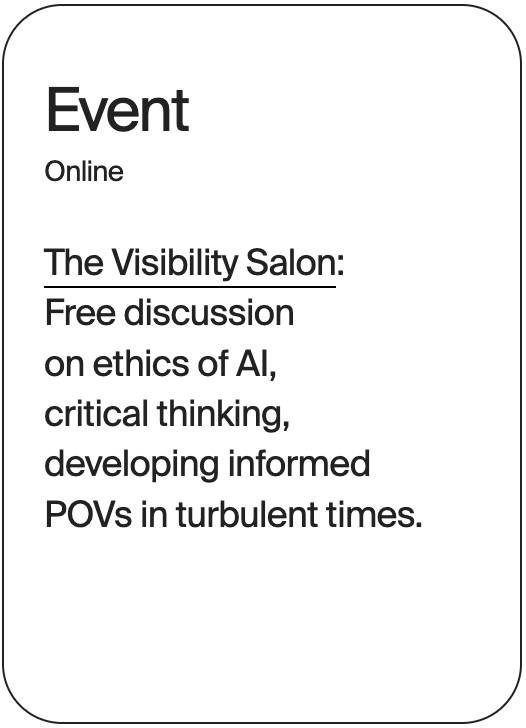EVENT Online The Visibility Salon 31661