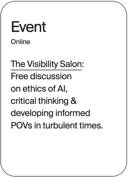 EVENT Online The Visibility Salon 31661