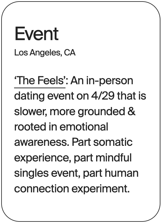 EVENT Los Angeles The Feels 31672