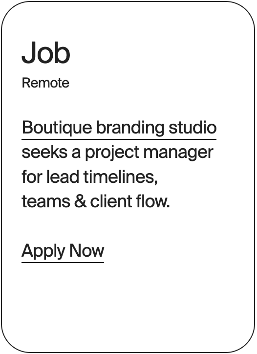 JOB Remote Modular Ink Project Manager 31707