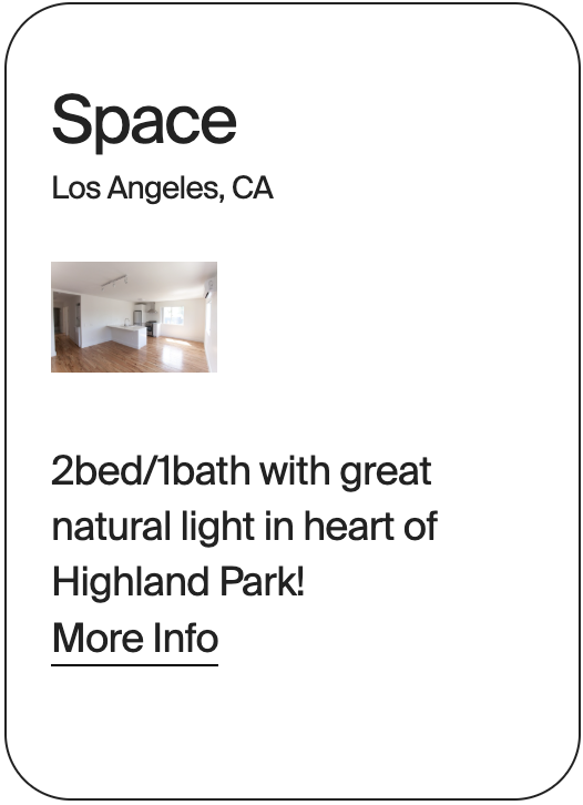 SPACE Los Angeles 201 N Ave 55 201 4-21-26