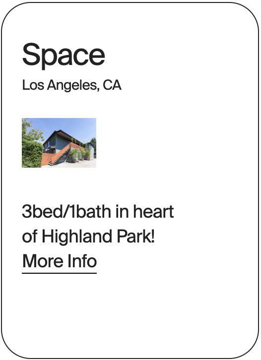 SPACE Los Angeles 229 S Ave 60 5-5-26