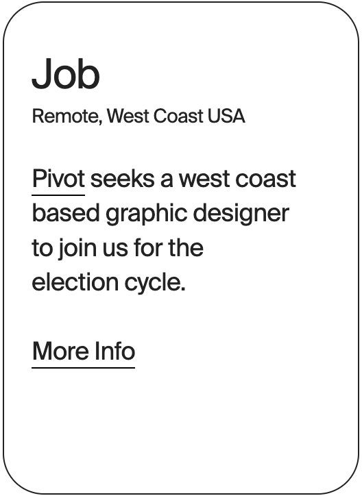 JOB Remote West Coast USA Pivot Graphic Designer 31850