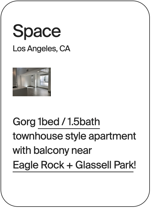 SPACE Los Angeles 3815 Ave 43 5-12-26