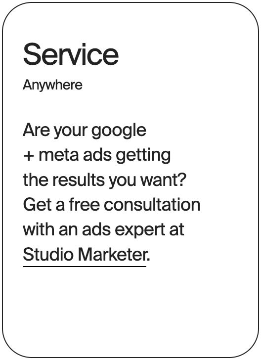 SERVICE Anywhere Studio Marketer 31875