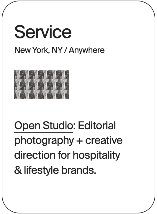 SERVICE Anywhere Open Studio 31878